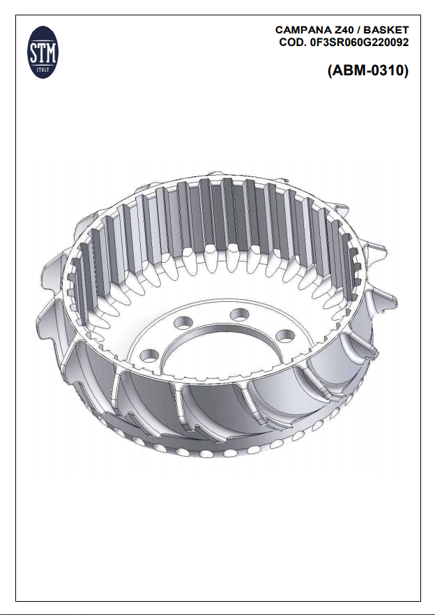 STM EVO GP Embreagem seca BMW S1000RR K46 (09-18) KTT-1300 