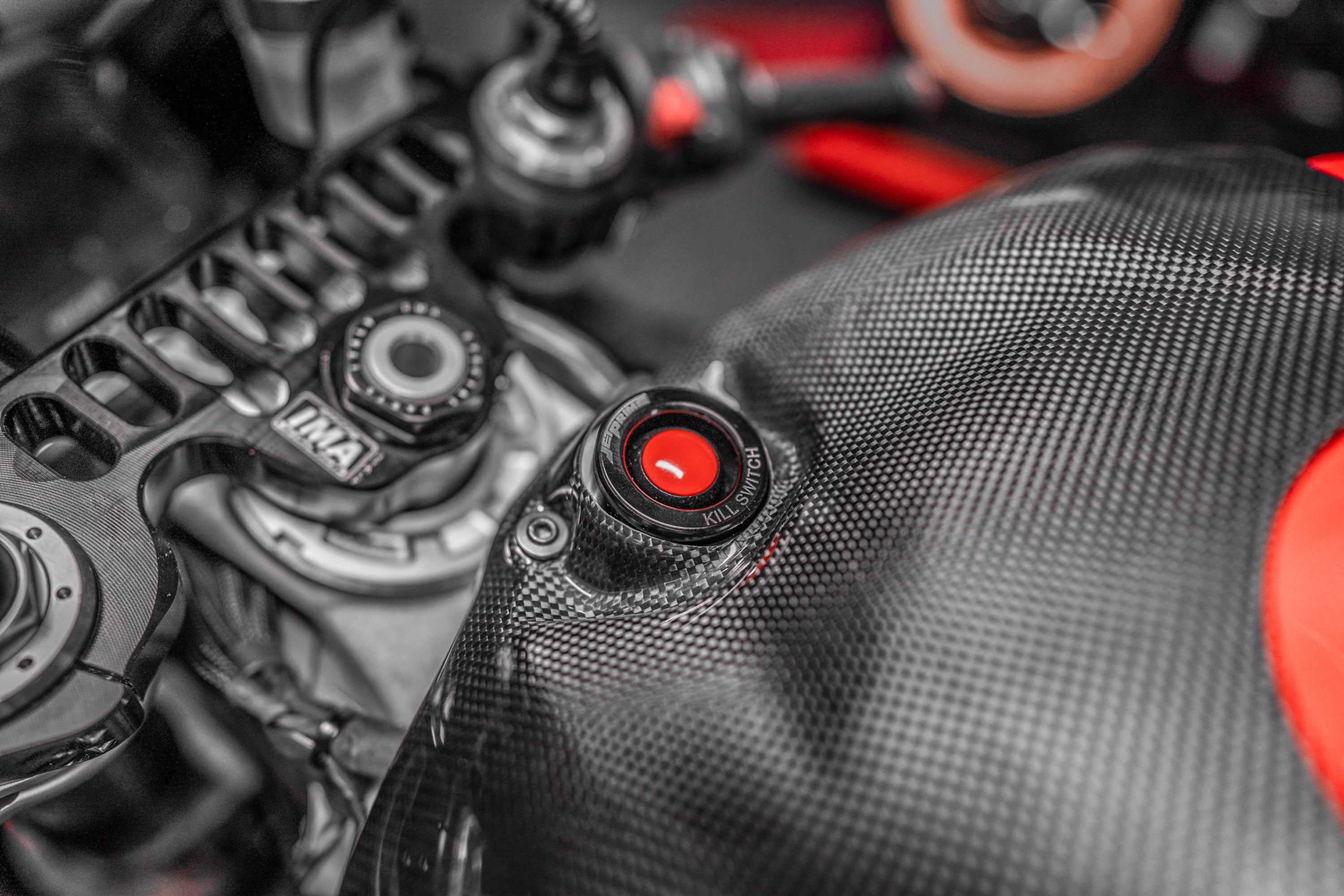 Botão de Kill Switch JetPrime Ducati Panigale V4 R (23-24) JP KS 021 