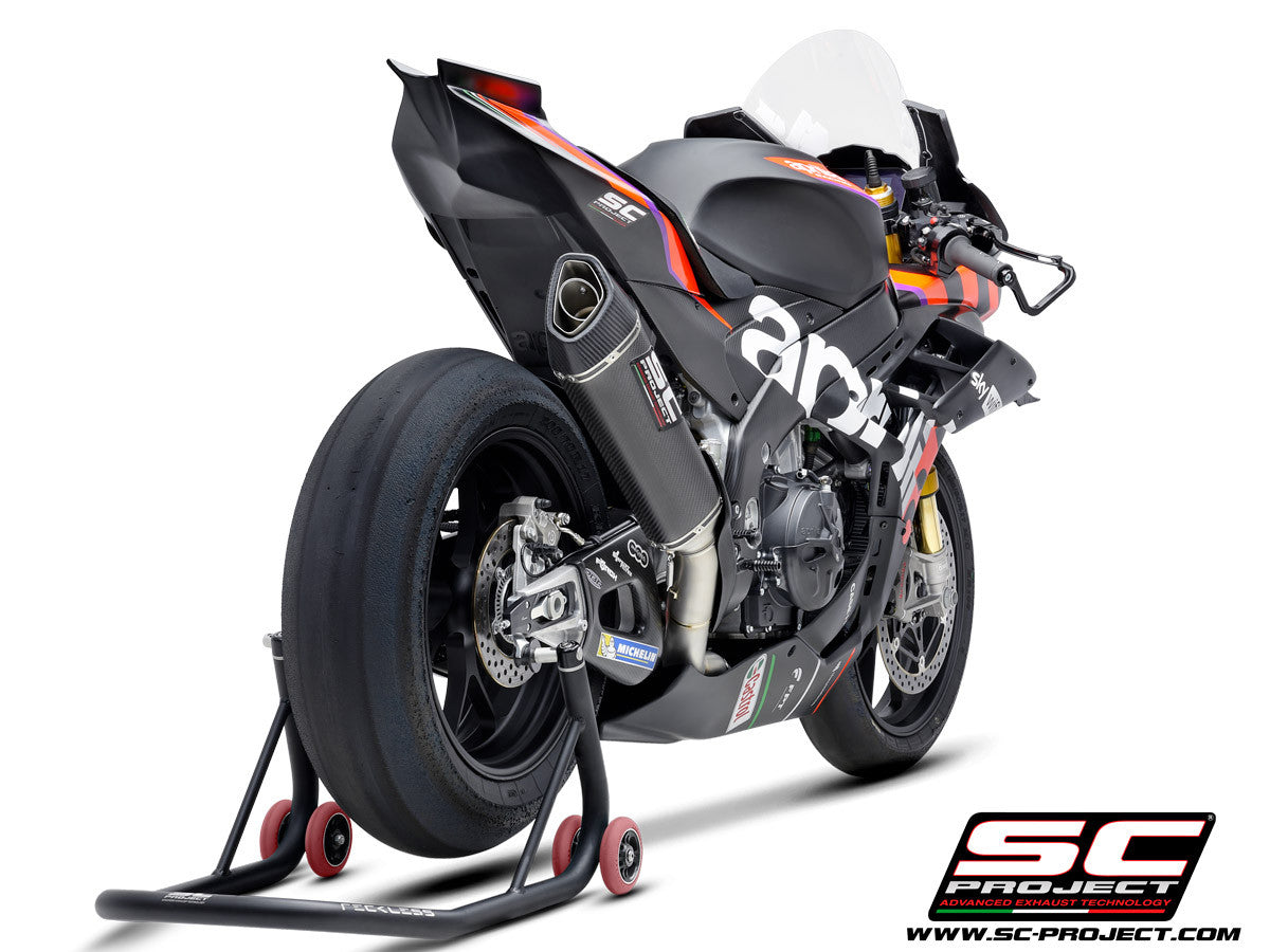 Sistema de escape completo SC-Project Titan SC1-R (350mm) Aprilia RSV4 1100 Factory (21-24) A27A-TC93C 
