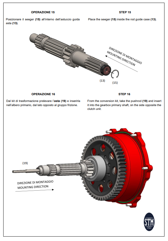 STM EVO GP Embreagem Seco Ducati Panigale V2 955 (20-24) KTT-2600 