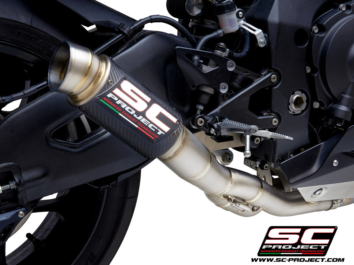 SC-Project Slip-On GP70-R + tubo de substituição KAT Yamaha YZF-R1/M RN32 (15-16) Y11A-DET70 