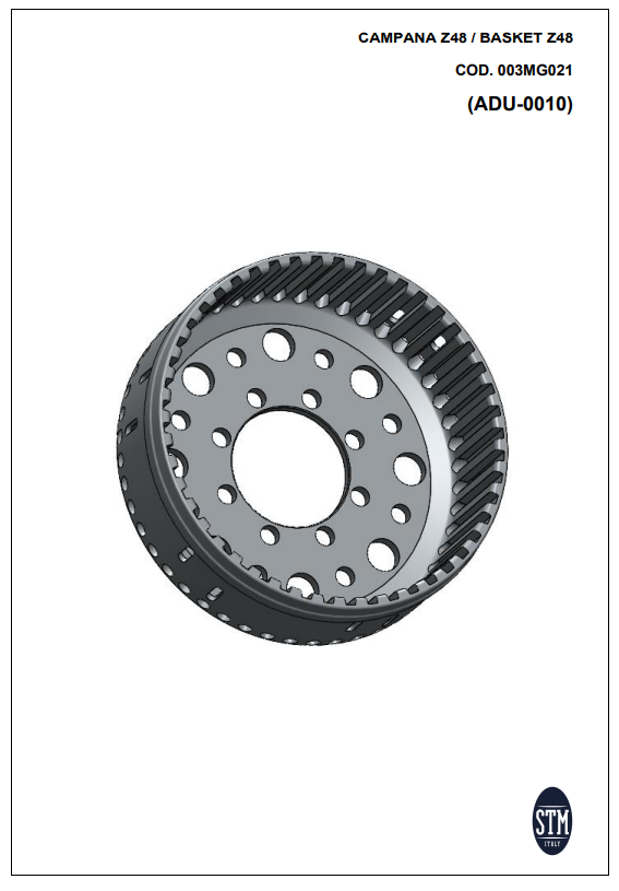 STM EVO SBK Embreagem a Seco Ducati Panigale V2 955 (20-24) KTT-2500 