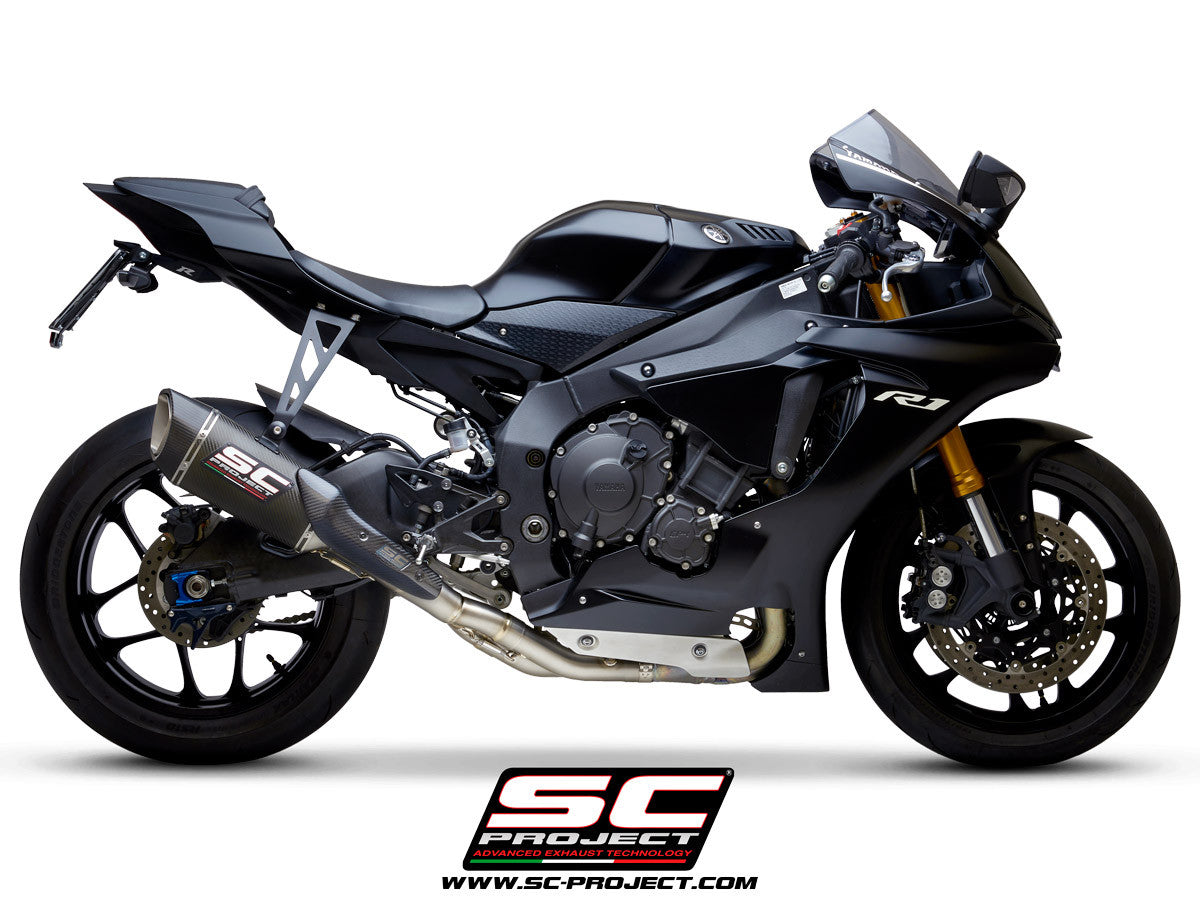 SC-Project Slip-On SC1-R + tubo de substituição KAT Yamaha YZF-R1/M RN65 (20-25) 