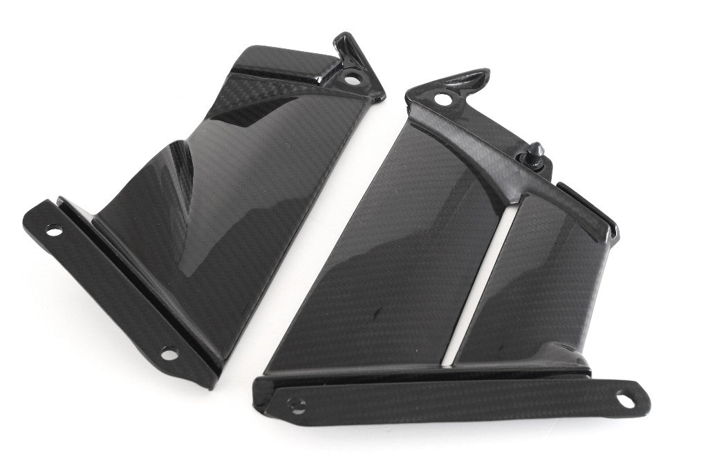 Componentes internos do spoiler traseiro em carbono Fullsix para Aprilia RSV4/1100 Factory/R/RR/RF (09-20) 