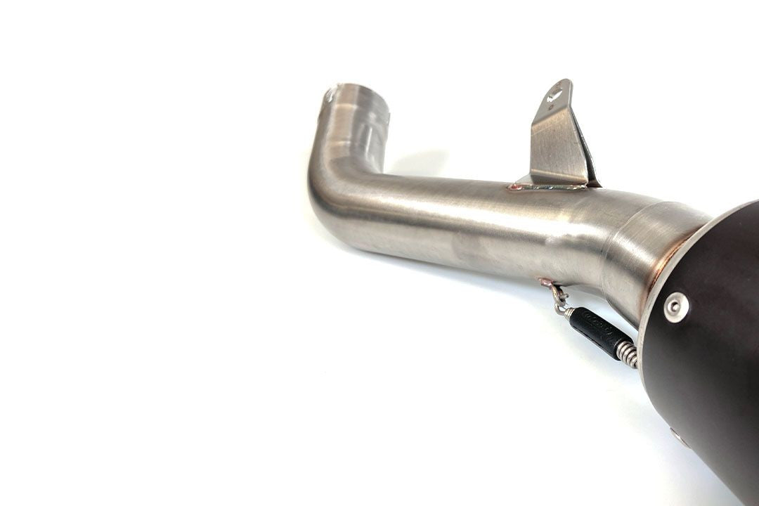 Kit de Escape Arrow Slip-On Dark GP2 em Aço Inoxidável para Aprilia RSV4/RR/RF (15-16) 71520GPI 