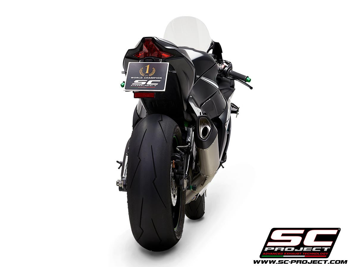 SC-Project Slip-On SC1-R + tubo de substituição KAT para Kawasaki ZX-10 R/RR (16-20) K22A-DET91 