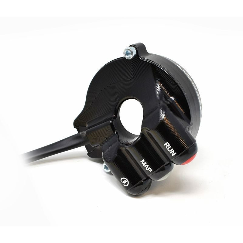 Corpo do acelerador com interruptor de guidão integrado JetPrime Aprilia RS 660 (20-24) JP ACC 660 