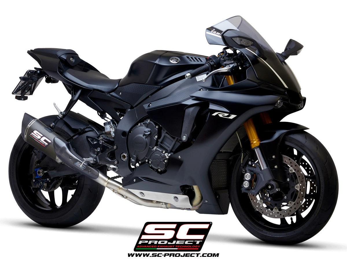 SC-Project Slip-On SC1-R + tubo de substituição KAT Yamaha YZF-R1/M RN65 (20-25) 
