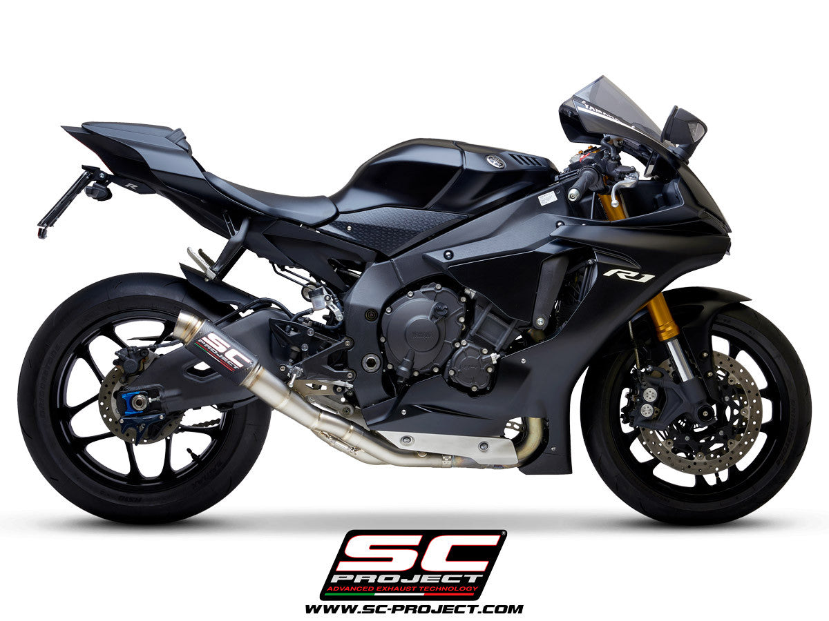 SC-Project Slip-On GP70-R + tubo de substituição KAT Yamaha YZF-R1/M RN49 (17-19) Y11B-DET70 