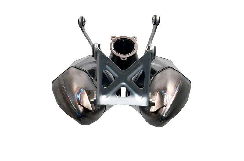 Kit Slip-On Termignoni em Carbono para Ducati Panigale 1199/R/S (12-17) D155102CPT+D155Y 