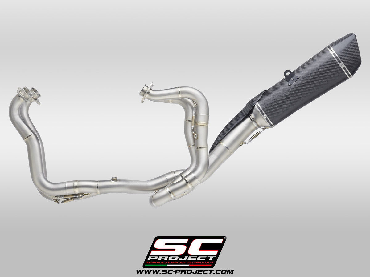 Sistema de escape completo SC-Project Titan SC1-R (350mm) Aprilia RSV4 1100 Factory (21-24) A27A-TC93C 