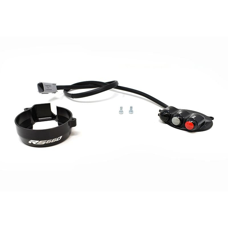 Corpo do acelerador com interruptor de guidão integrado JetPrime Aprilia RS 660 (20-24) JP ACC 660 