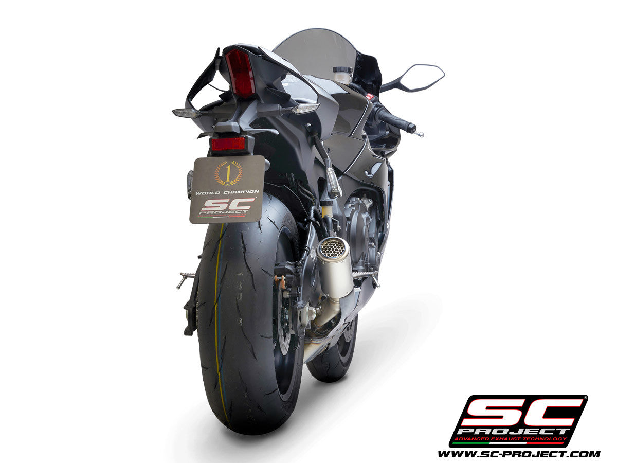 Escapamento SC-Project Slip-On CR-T Yamaha YZF-R1/M RN65 (20-25) Y11C-T36 