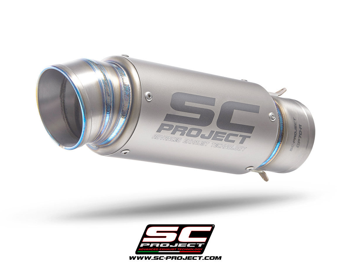 SC-Project Slip-On GP70-R + tubo de substituição KAT Yamaha YZF-R1/M RN49 (17-19) Y11B-DET70 
