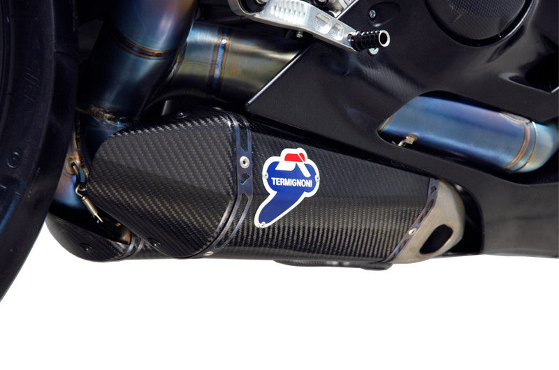 Kit Slip-On Termignoni em Carbono para Ducati Panigale 1199/R/S (12-17) D155102CPT+D155Y 