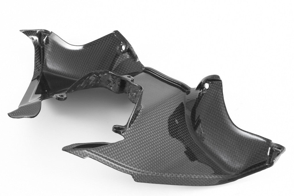 Entrada de ar inferior "OEM LED" Carbono Fullsix Ducati Panigale 1199/R/S (12-17) 