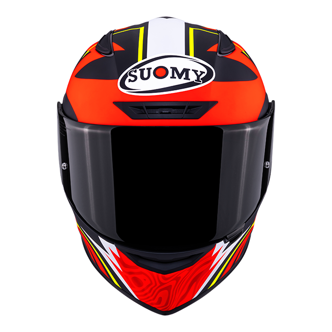 Suomy Track-1 Capacete Fosco Vermelho Réplica de Sam Lowes 2025 K6T10020 