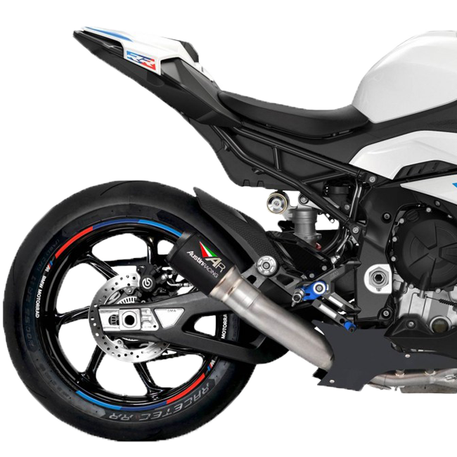 Sistema de escape completo em titânio Austin Racing (GP1R/GP2R/V3) BMW S1000RR K67 (19-26) 