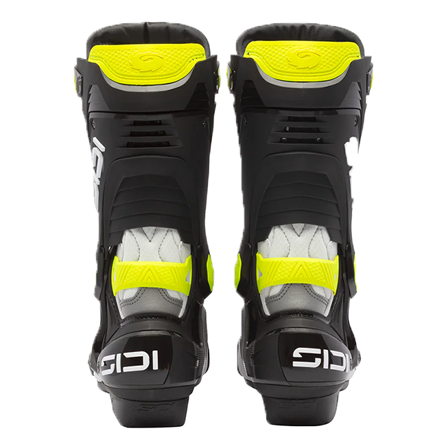 Botas de moto Sidi Rex Branco/Preto/Amarelo 
