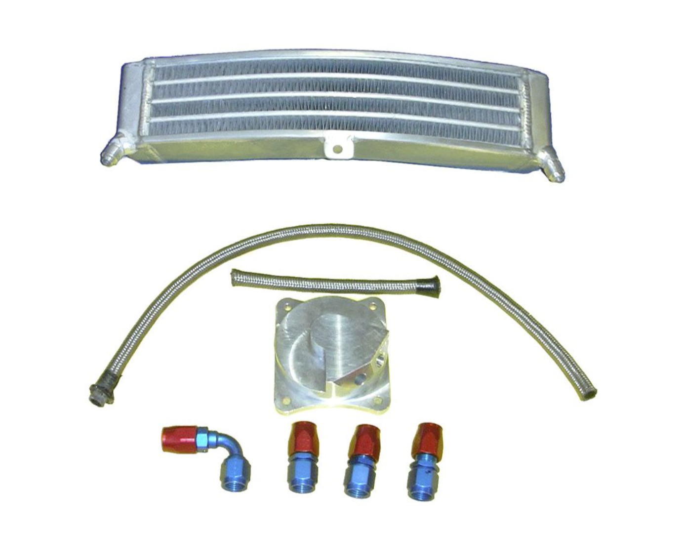 Kit de radiador de óleo adicional H2O Performance Honda CBR 600 RR (07-22) 