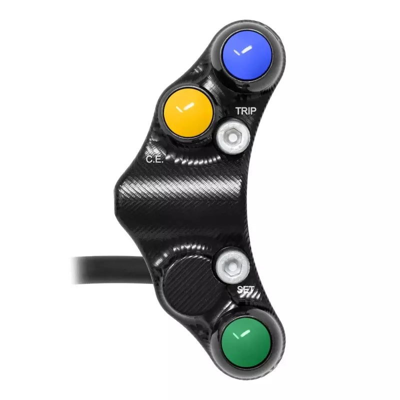 Interruptor de guidão Race esquerdo JetPrime BMW M1000RR K66 (21-26) JP PLSR 038 