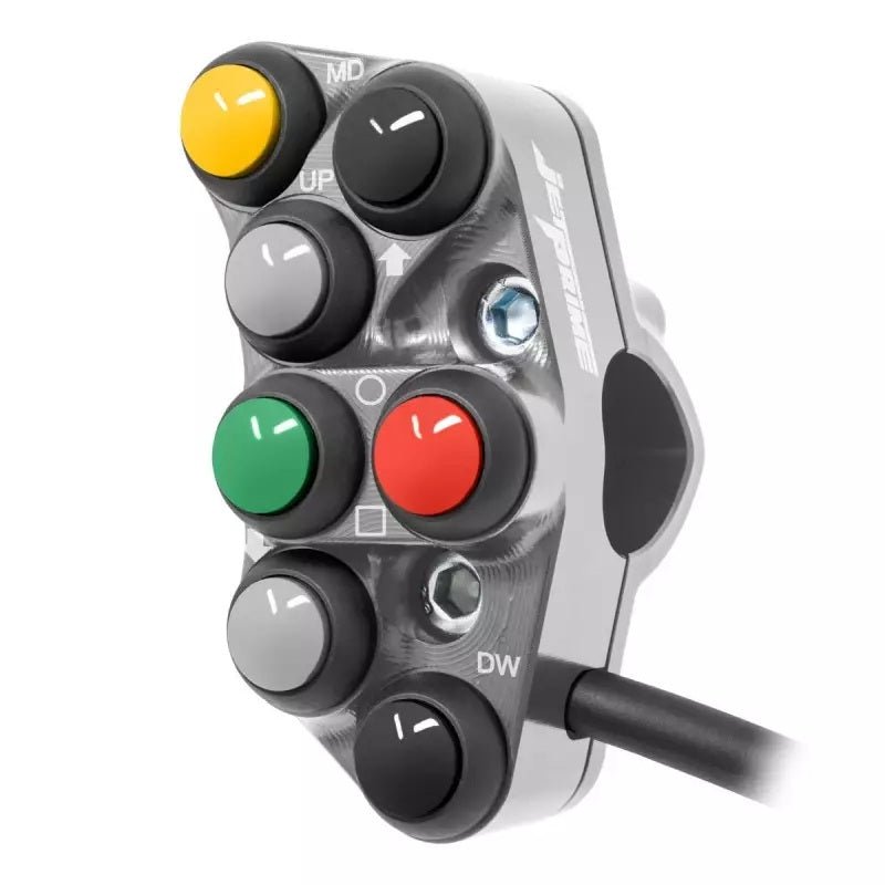 Interruptor de guidão Race esquerdo JetPrime Ducati Panigale V4/S/R (25-26) JP PSR DU056 