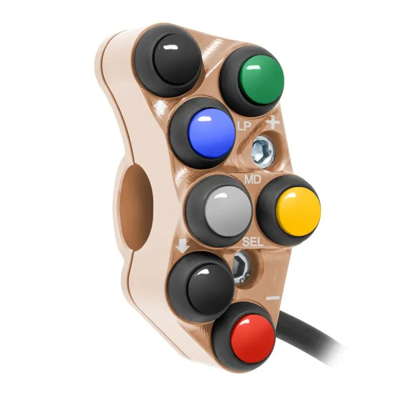 Interruptor de guidão Race esquerdo JetPrime Ducati Panigale V4/S/R (18-24) JP PSR DU020 