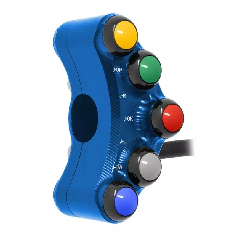 Interruptor de guidão Race esquerdo JetPrime Aprilia RSV4/1100 Factory/RF/RR (17-20) JP PLSR 009 RF 