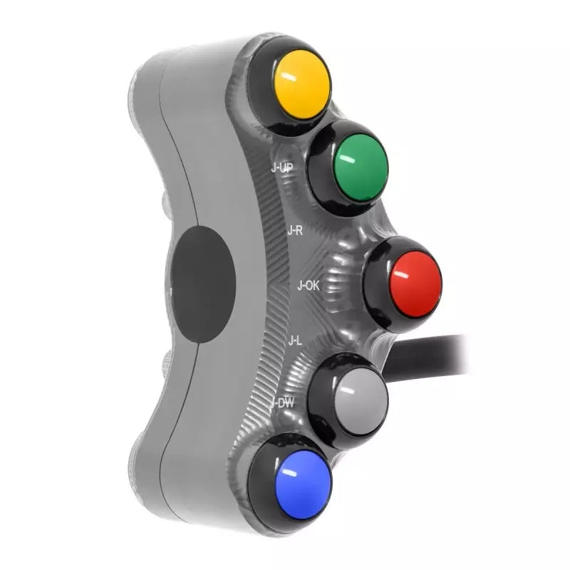 Interruptor de guidão Race esquerdo JetPrime Aprilia RSV4/1100 Factory/RF/RR (17-20) JP PLSR 009 RF 