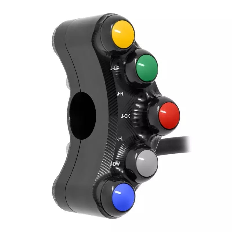 Interruptor de guidão Race esquerdo JetPrime Aprilia RSV4/1100 Factory/RF/RR (17-20) JP PLSR 009 RF 