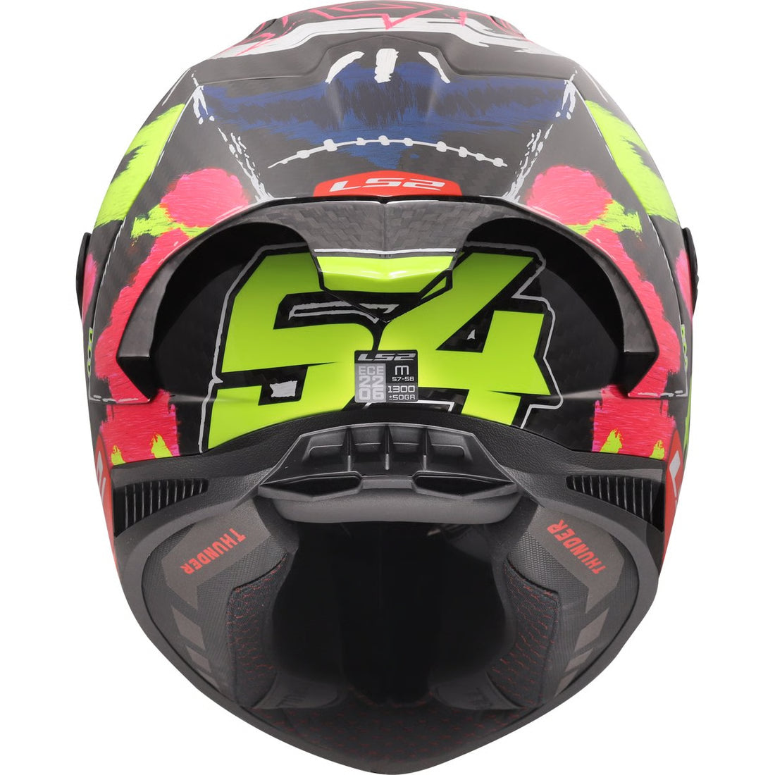 LS2 FF805 Capacete Thunder GP Aero Fermín Aldeguer 2025 Réplica 168059957 