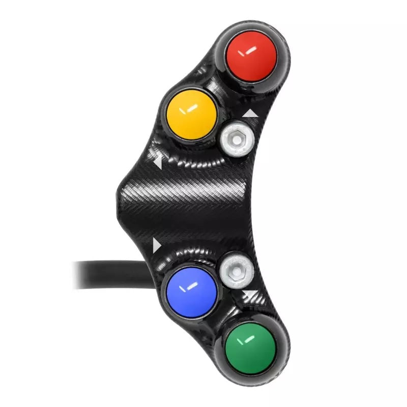 Interruptor de guidão Race esquerdo JetPrime Aprilia RSV4/RR/1100 Factory (21-26) JP PLSR 049 