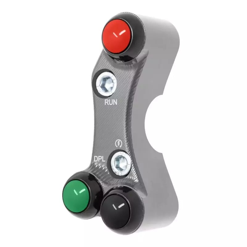 Interruptor do guidão direito JetPrime Ducati Panigale V4/S (18-24) JP PLD 020 