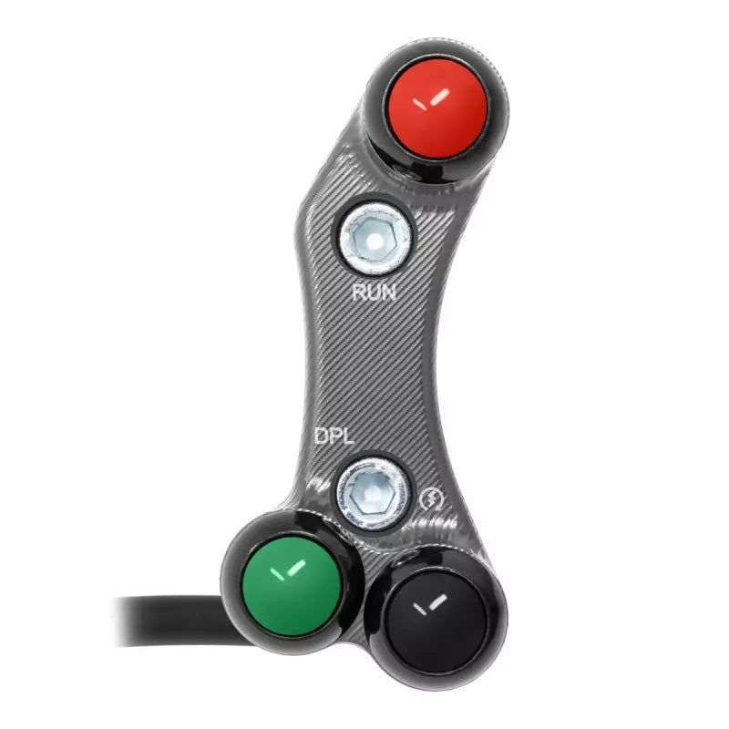 Interruptor do guidão direito JetPrime Ducati Panigale V4/S (18-24) JP PLD 020 