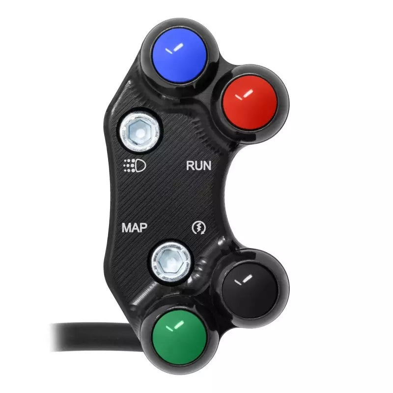 Interruptor de guidão Race direito JetPrime Aprilia RS 660 (20-24) JP PLD 660 