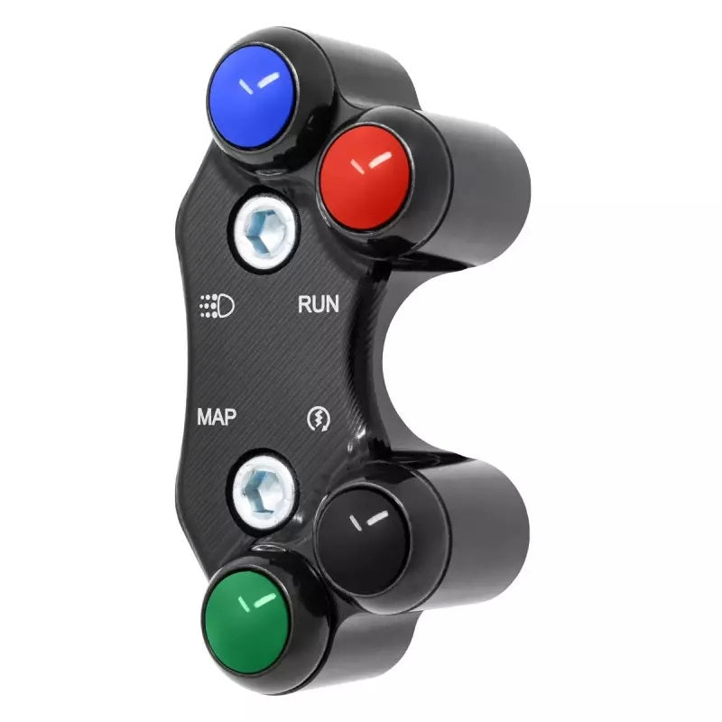 Interruptor de guidão Race direito JetPrime Aprilia RS 660 (20-24) JP PLD 660 