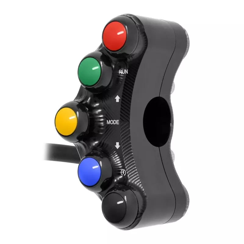 Interruptor do guiador direito Street JetPrime Yamaha YZF-R1/M RN32 RN49 (15-19) JP PLD 003 