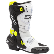 Botas de moto Sidi Rex Branco/Preto/Amarelo 