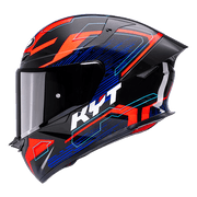 KYT TT-Revo Capacete Speeding Preto / Vermelho / Azul Y6TR0053 