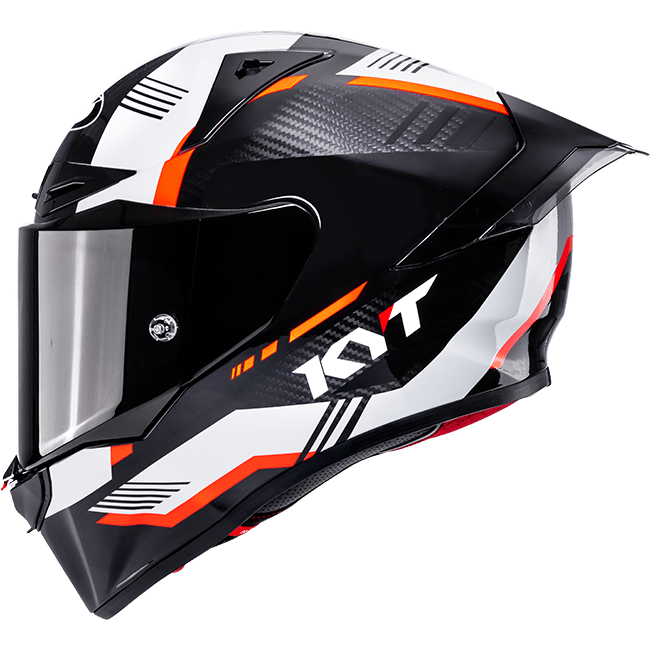 KYT R1R Capacete de Corrida Carbon Zone Laranja Y6R10008 