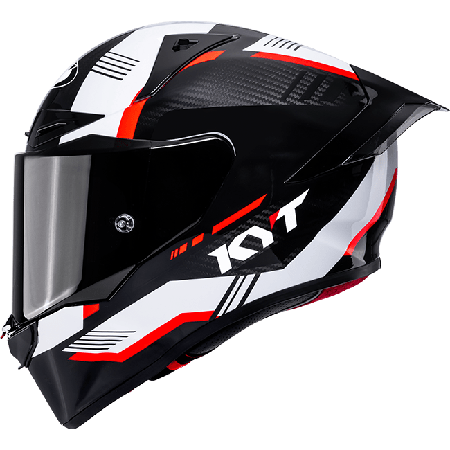 KYT R1R Capacete de Corrida Carbon Zone Vermelho Y6R10007 