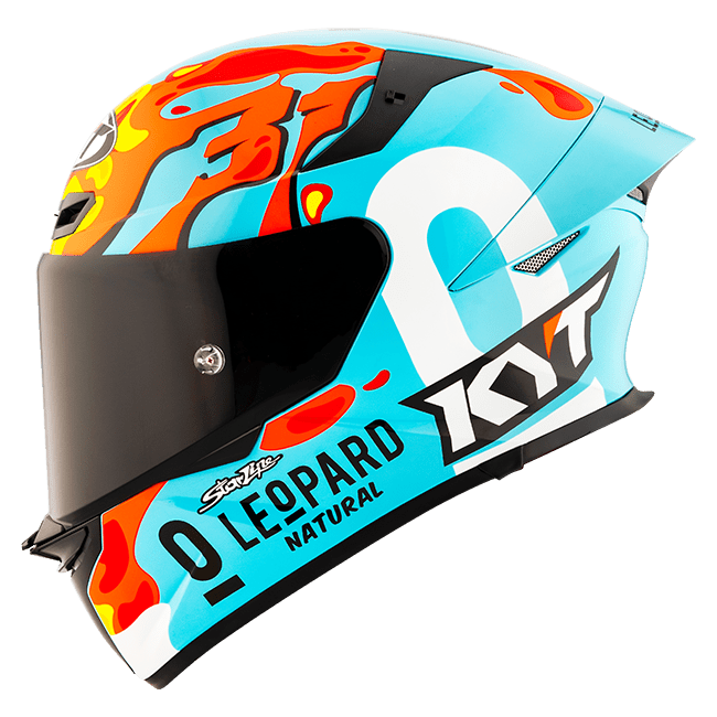 KYT TT-Revo Capacete Réplica Leopard Aragon Y6TR0054 