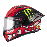 MT-Helmets KRE+ S Capacete Angel Piqueras Replica 2025 A5 Glow Completo 