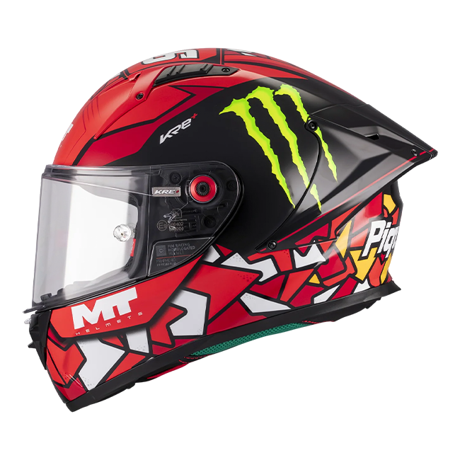 MT-Helmets KRE+ S Capacete Angel Piqueras Replica 2025 A5 Glow Completo 