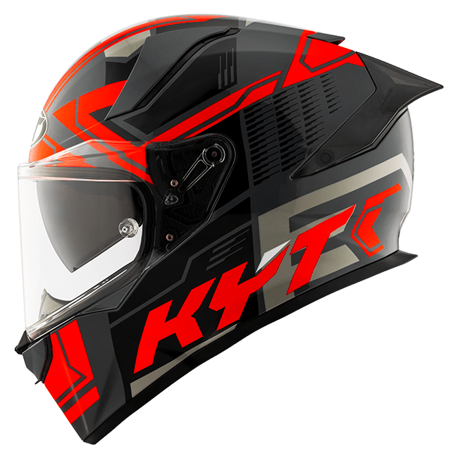 KYT R2R Capacete Octane Vermelho Y6R20019 