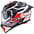KYT R2R Capacete Parsec Branco/Vermelho Y6R20022 