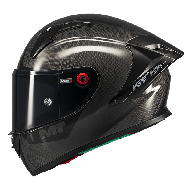 MT-Helmets KRE+ S Capacete Pure Carbon Glossy A1 Glow Abrangente 