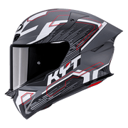 KYT TT-Revo Capacete Speeding Matt Cinza Y6TR0052 