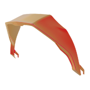 Spoiler Nexx X.R3R Vermelho 