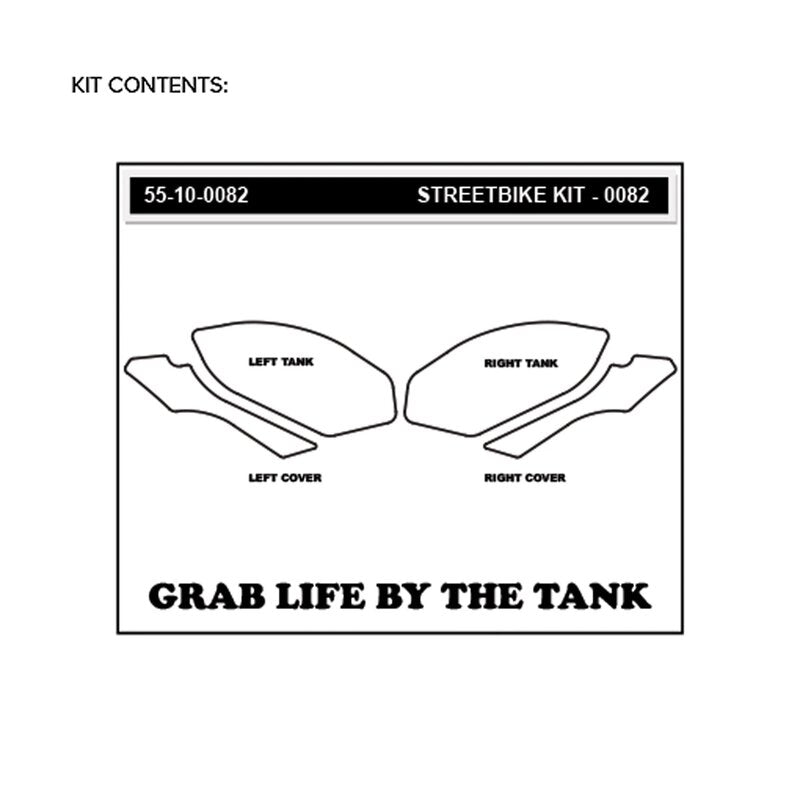 Stompgrip Super Vulcano Almofadas de Tração BMW S1000RR K46 (09-14) 55-12-0082 
